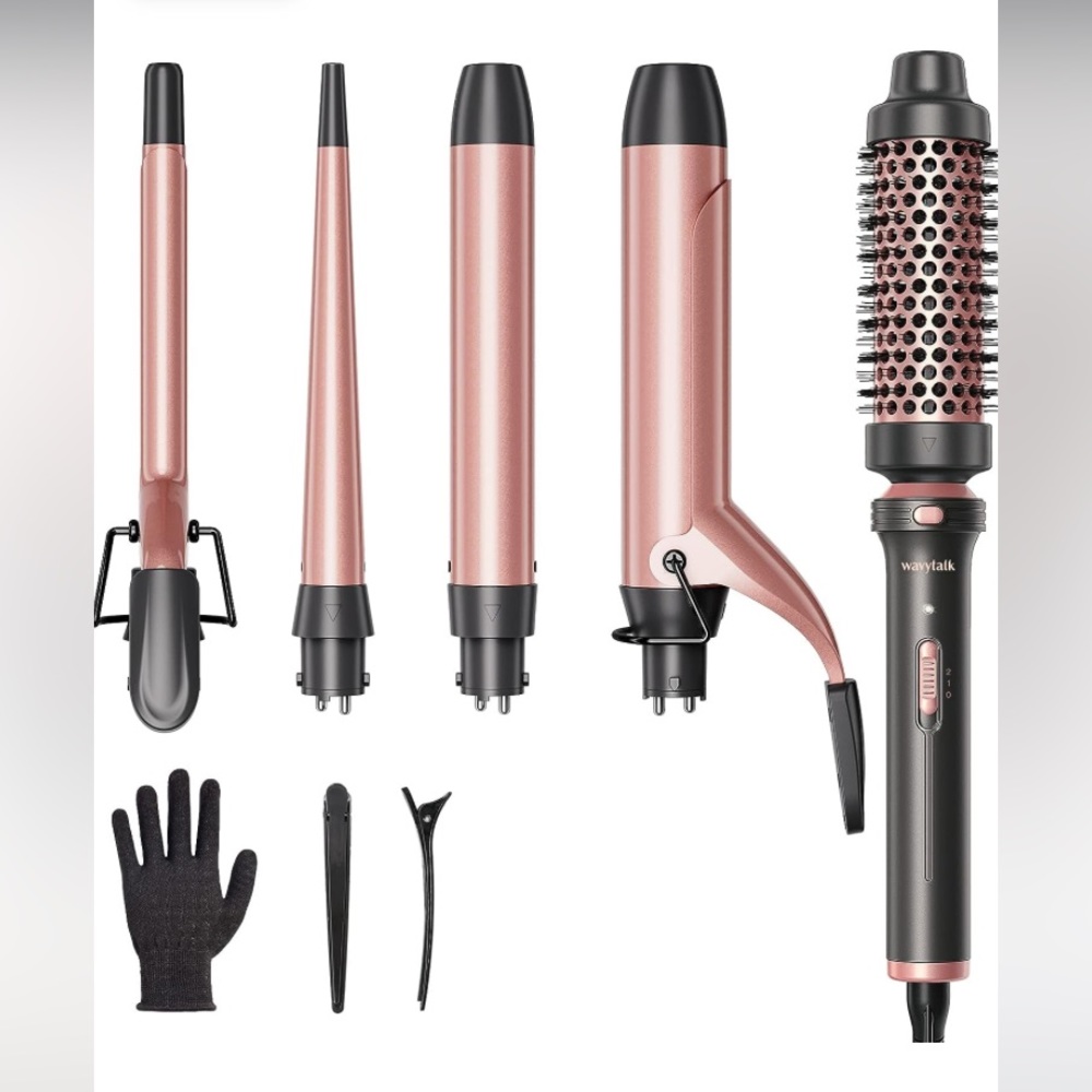 Wavytalk 5 IN 1 Curling Wand Set
